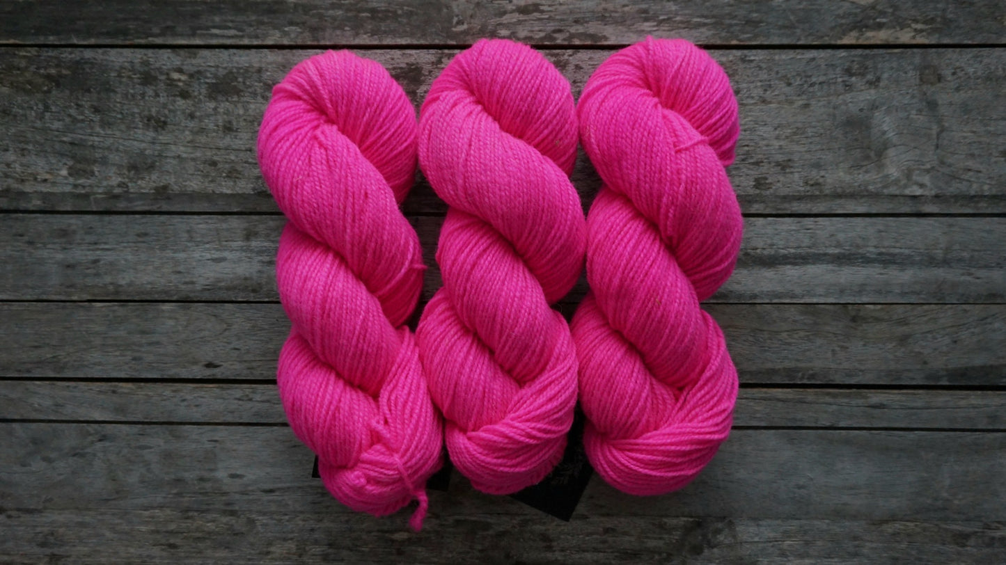 Hot Pink - Dorset DK (Canadian Wool)